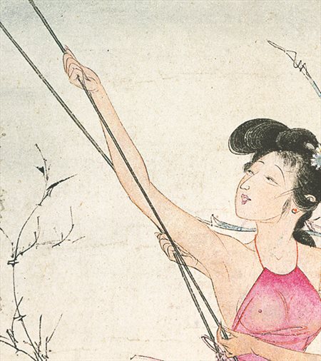 南阳-胡也佛的仕女画和最知名的金瓶梅秘戏图